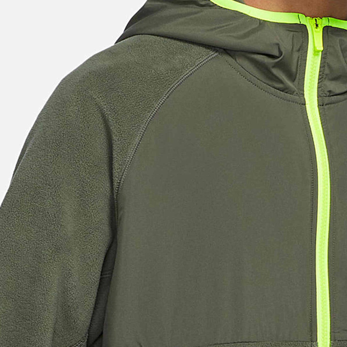 Nike Jackets Green Hooded