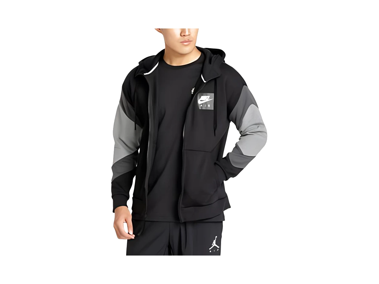 Nike Jackets Black Hooded Moderate Other