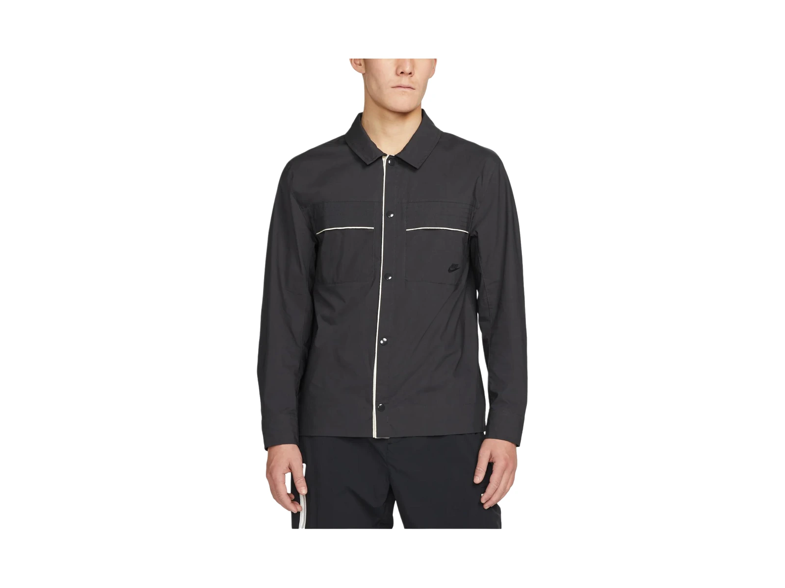 Nike Jackets Black Lapel Moderate Other