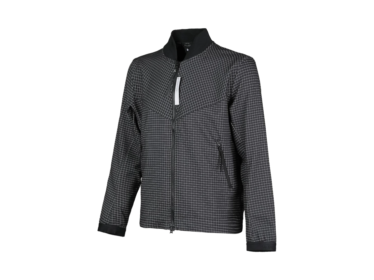 Nike Jackets Black Stand Collar Moderate