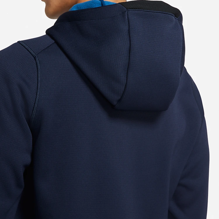 Nike Jackets Navy Blue Hooded