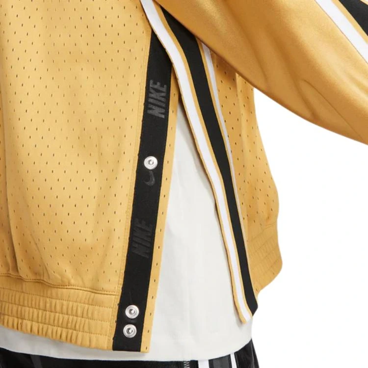 Nike Jackets Wheat Gold Baseball Collar