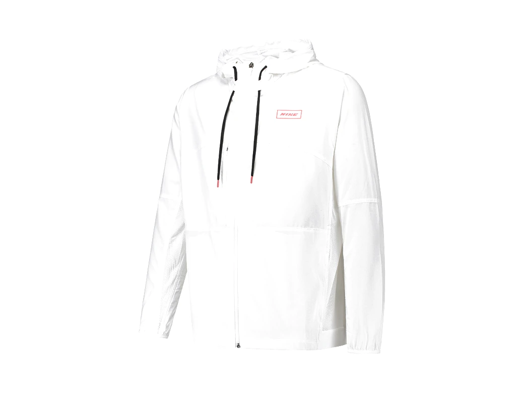 Nike Jackets White Hooded Moderate Other