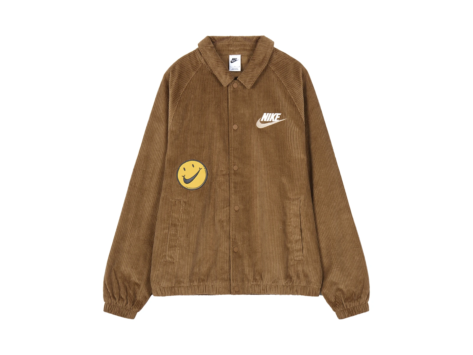 Nike Jackets Camel Lapel Moderate