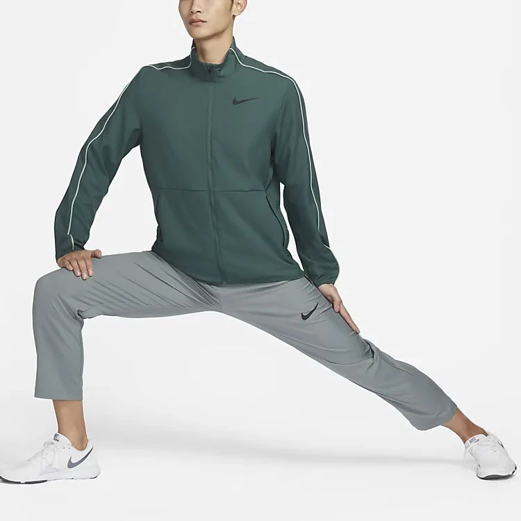 Nike Jackets Mica Green Stand Collar