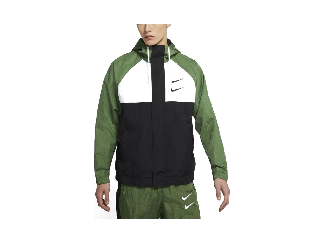 Nike Jackets Green Hooded Moderate Other