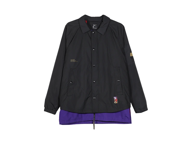 Nike Jackets Black Lapel Moderate Other