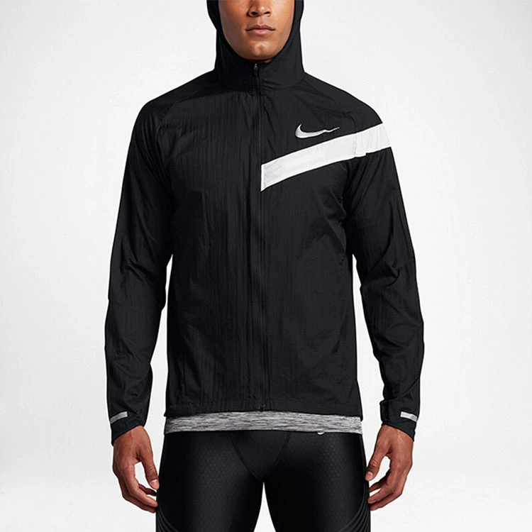 Nike Jackets Black Hooded