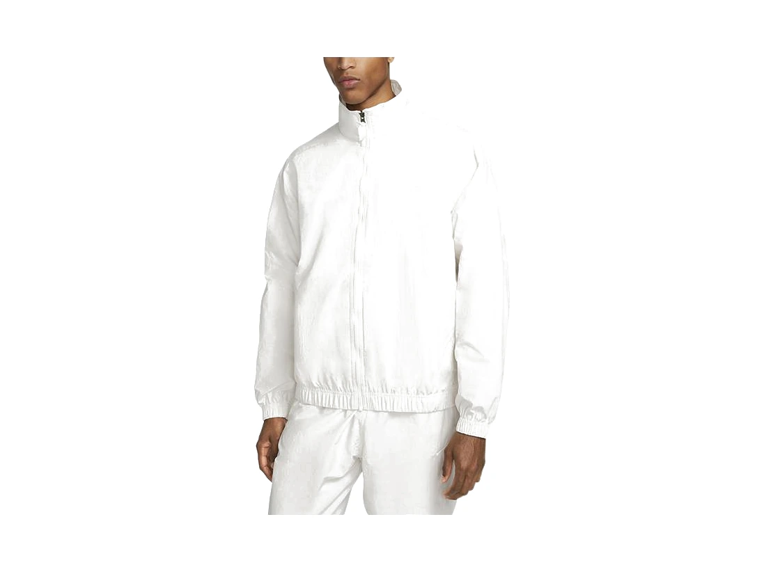 Nike Jackets White Stand Collar Moderate