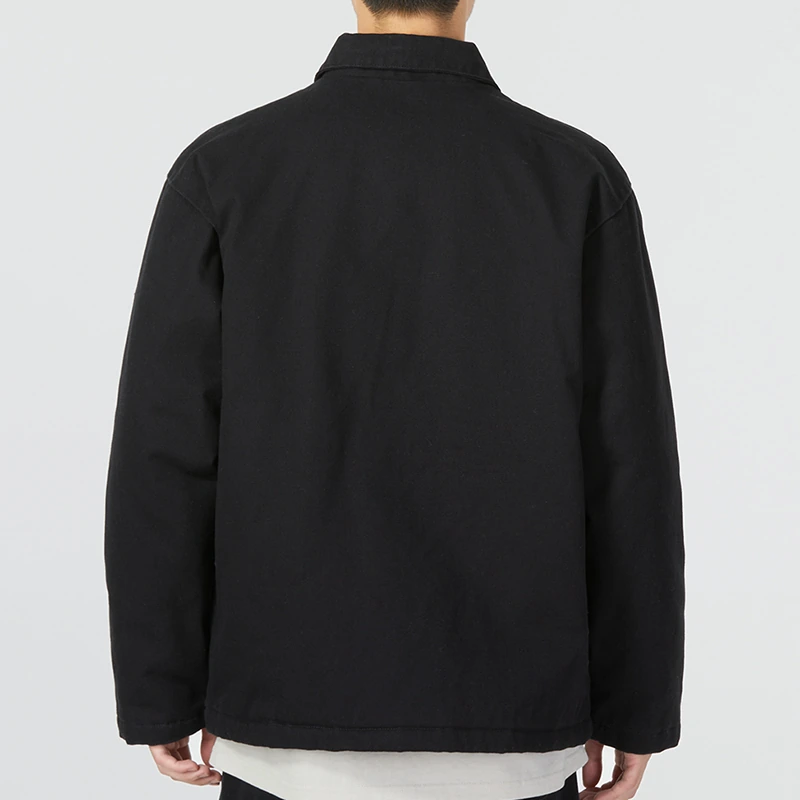 Nike Jackets Black Lapel Moderate