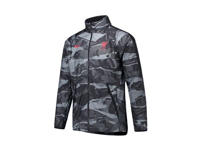 Nike Jackets Gray Stand Collar Moderate