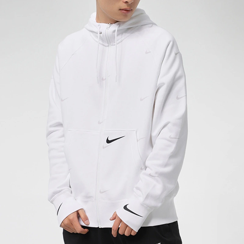 Nike Jackets White Hooded