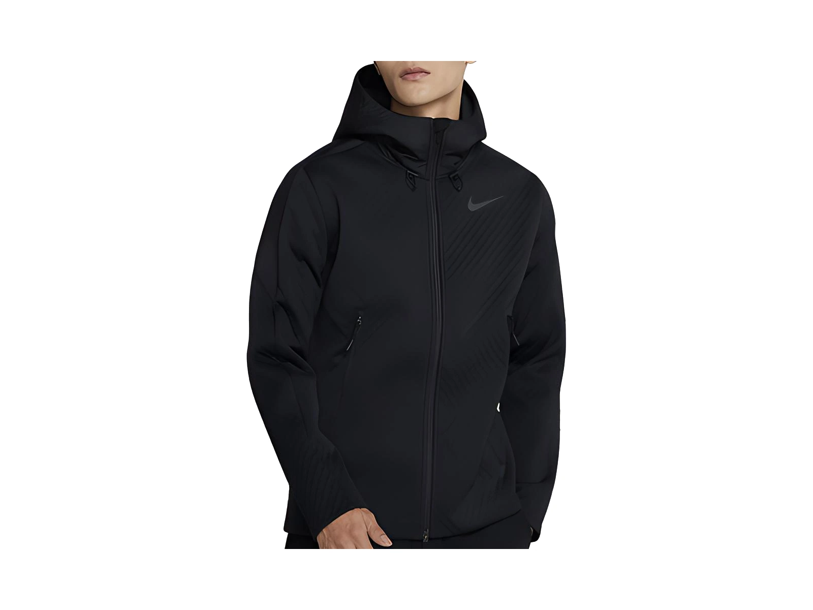 Nike Jackets Black Hooded