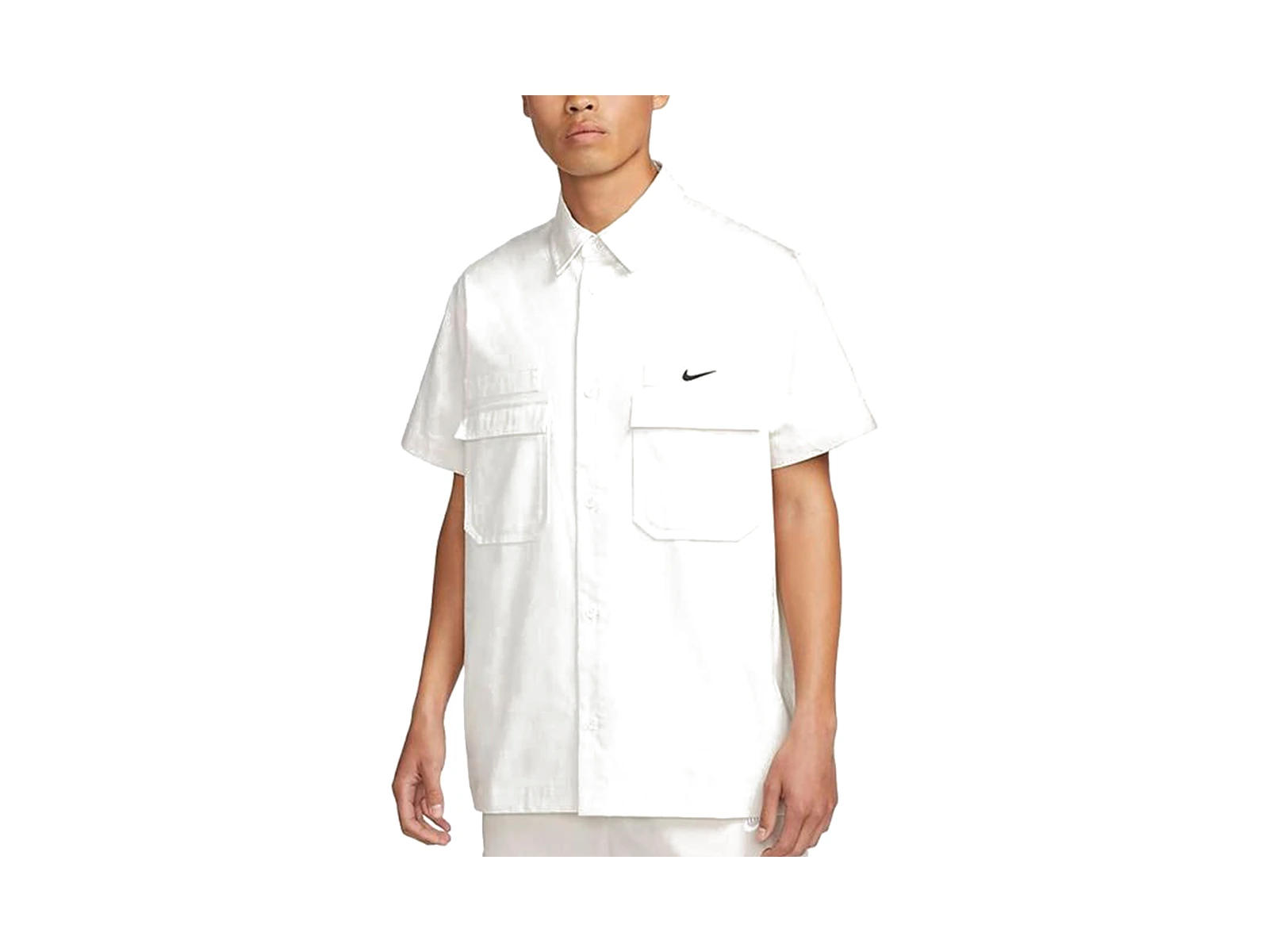 Nike Woven Jackets White Lapel Moderate
