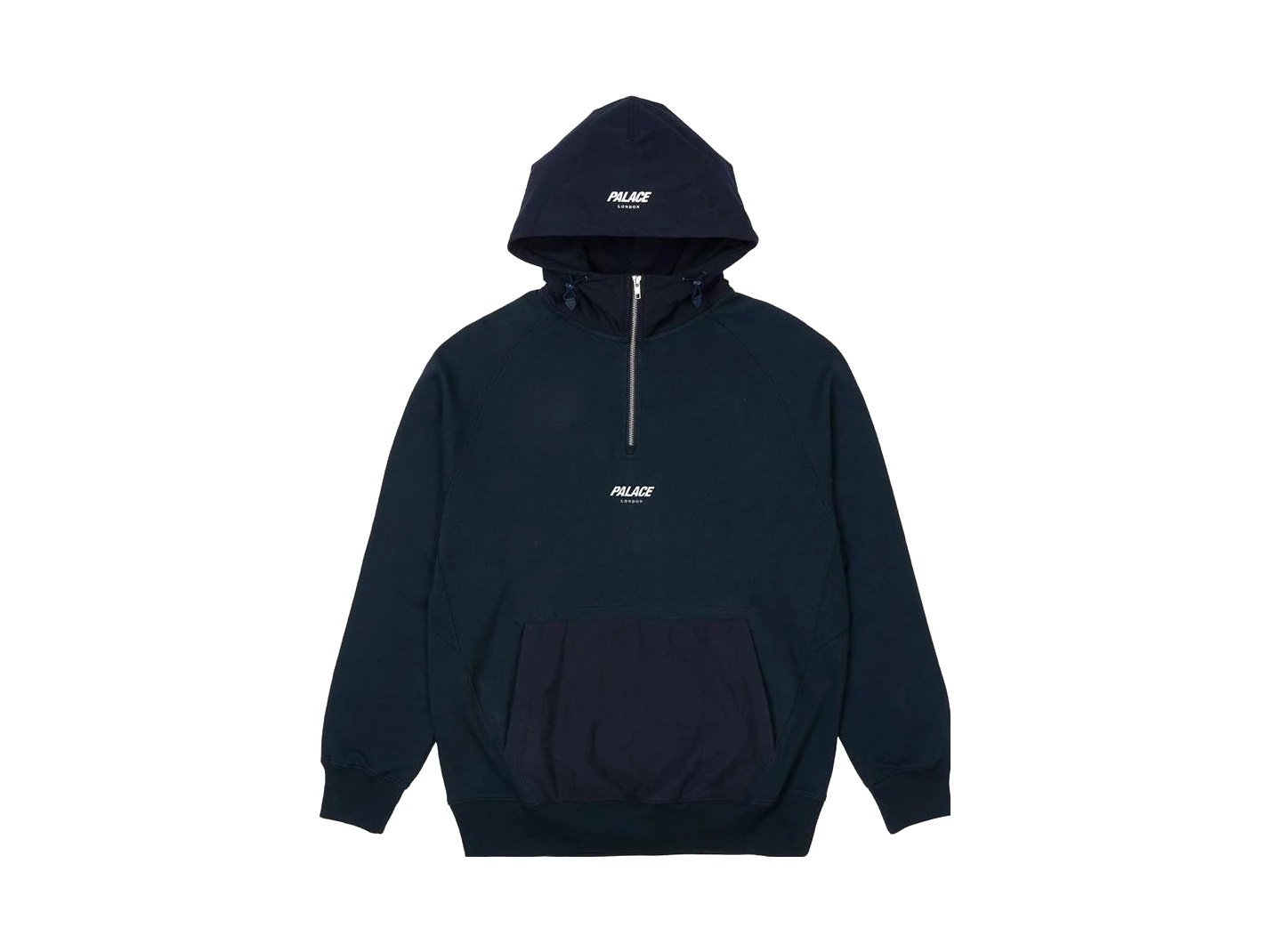 Palace 1/4 Zip Cotton Panel