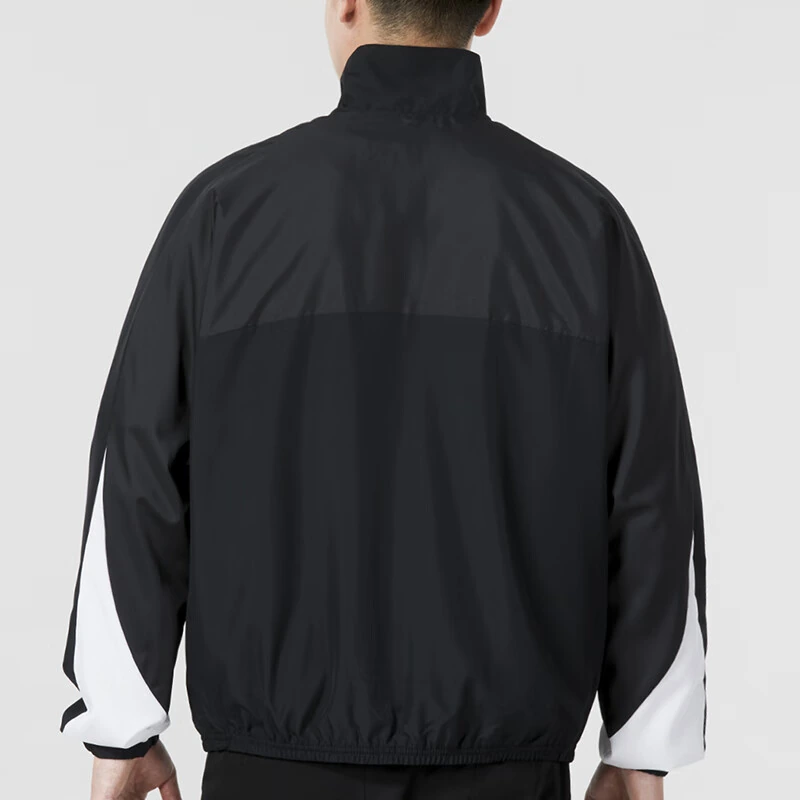 Nike Jackets Black Stand Collar Moderate