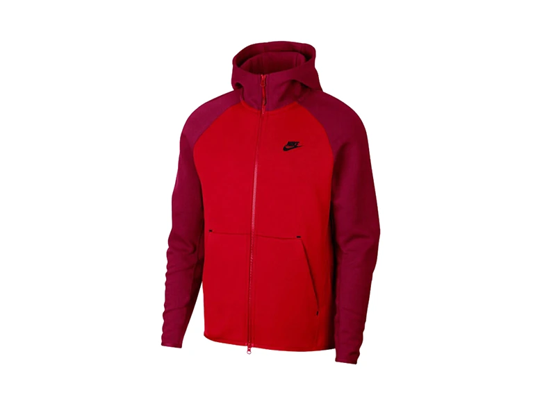 Nike Jackets Red Hooded (Non-detachable)