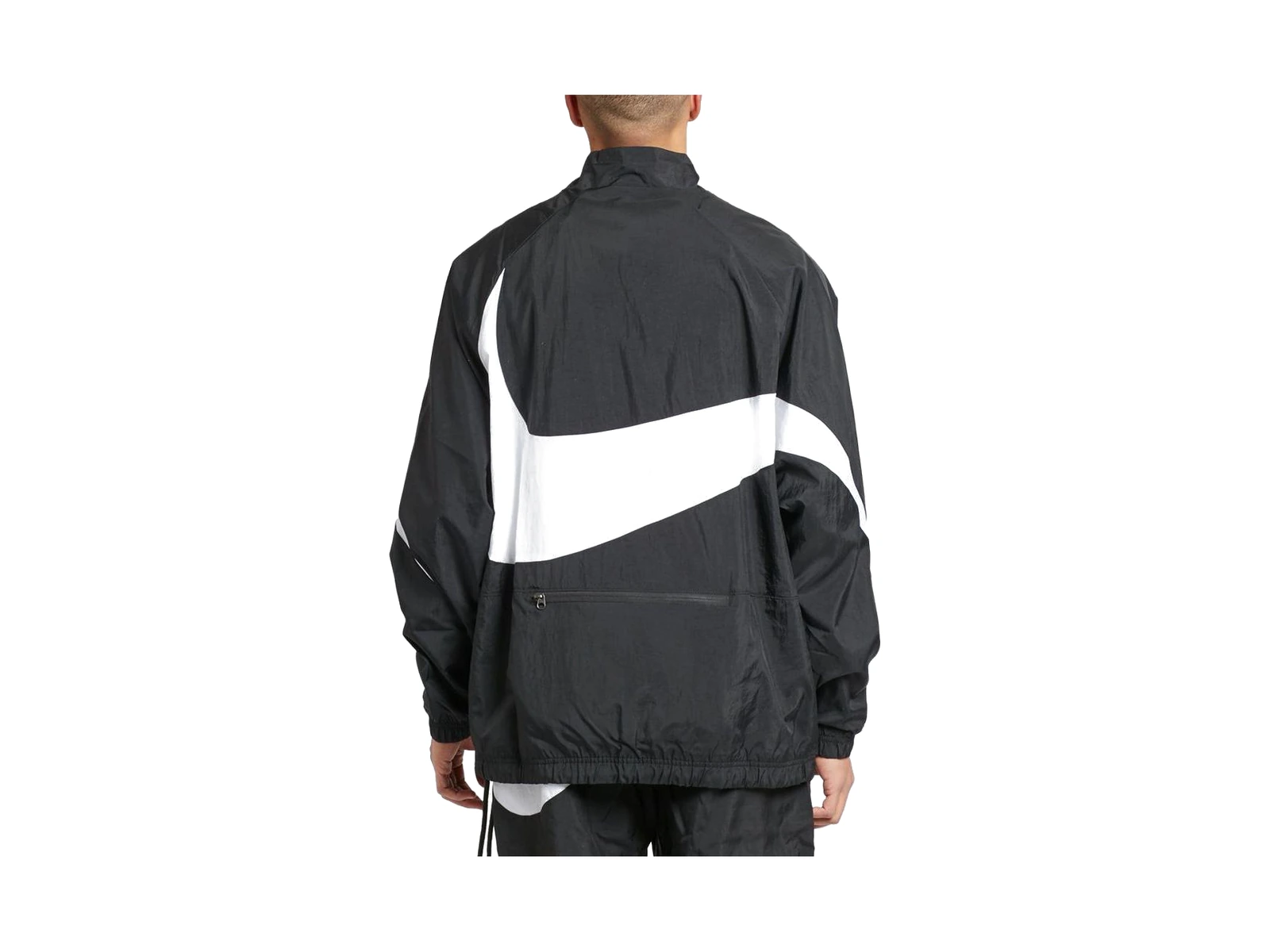 Nike Jackets Black Stand Collar Moderate