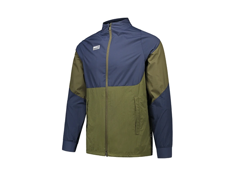 Nike Jackets Olive Green Stand Collar