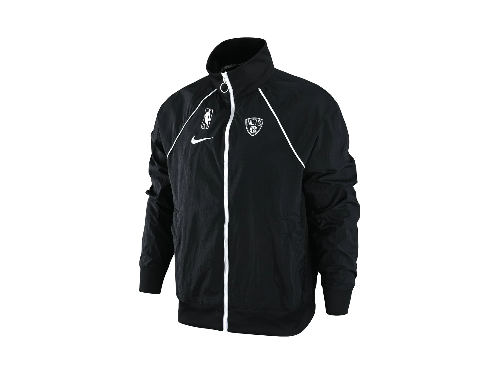 Nike Jackets Black Stand Collar Moderate