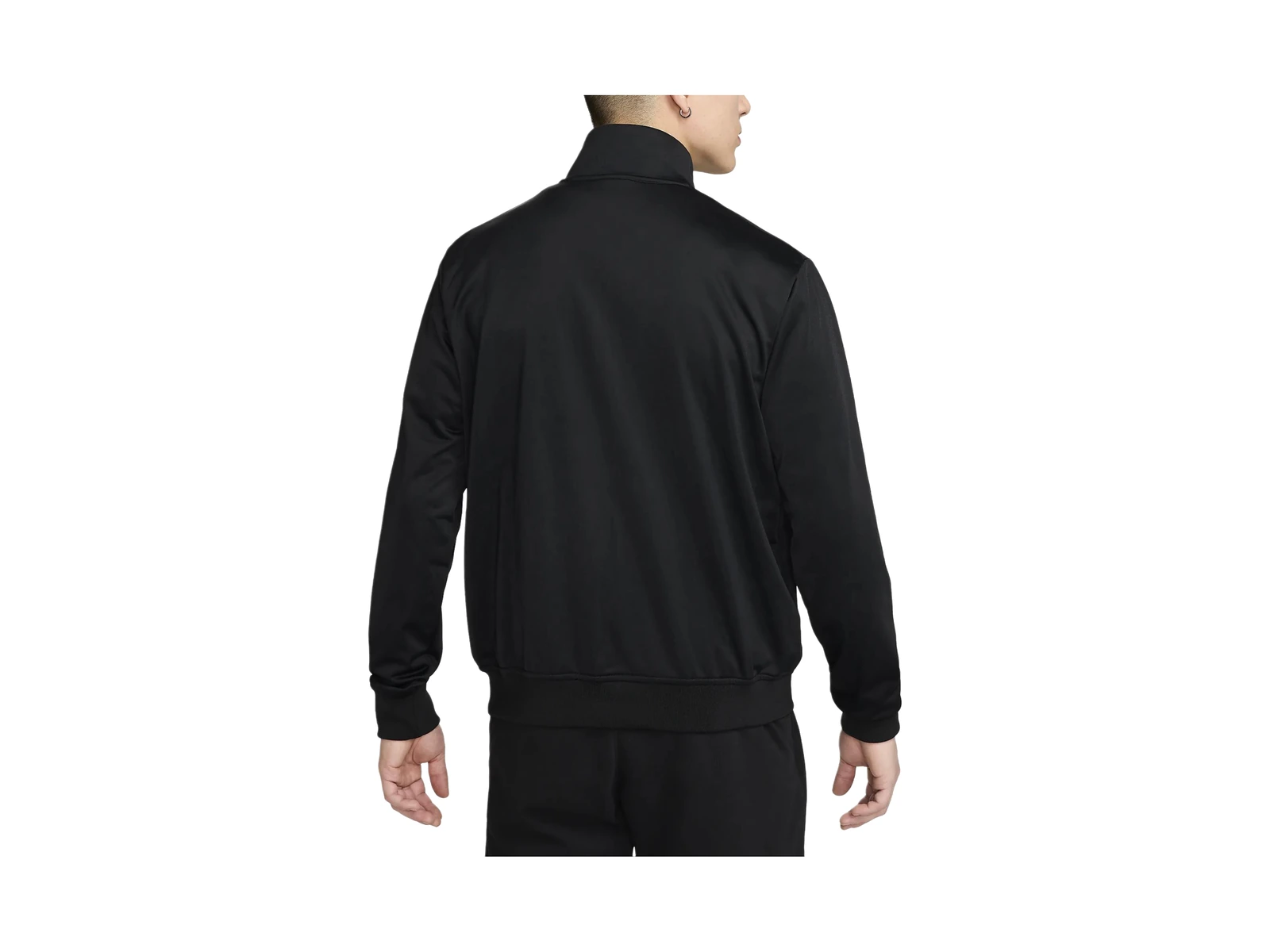 Nike Jackets Black Stand Collar Moderate