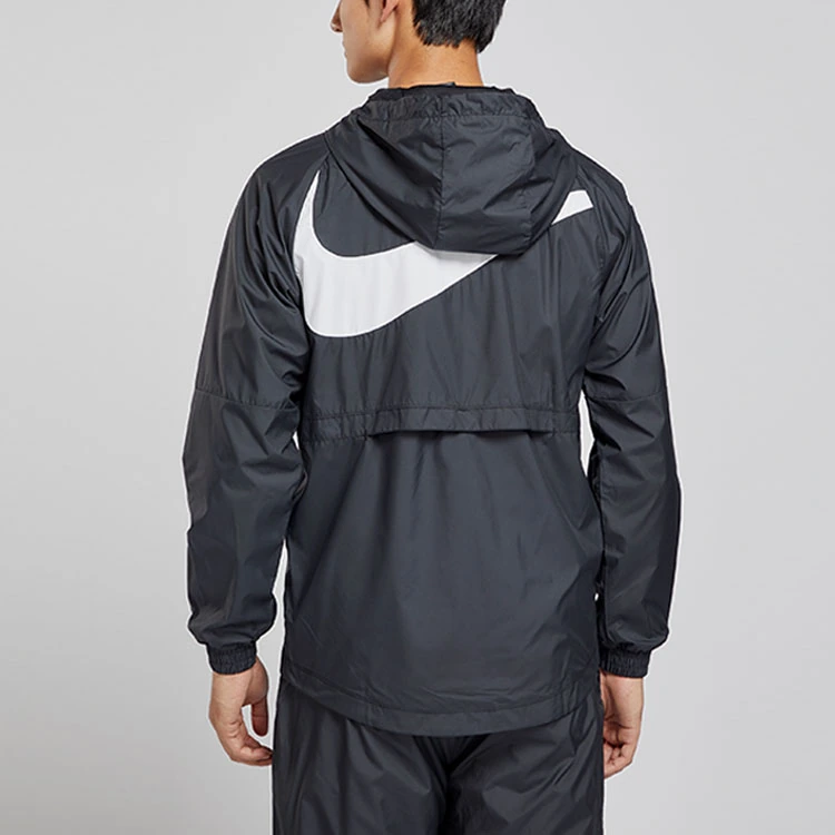 Nike Jackets Black Hooded Moderate Other