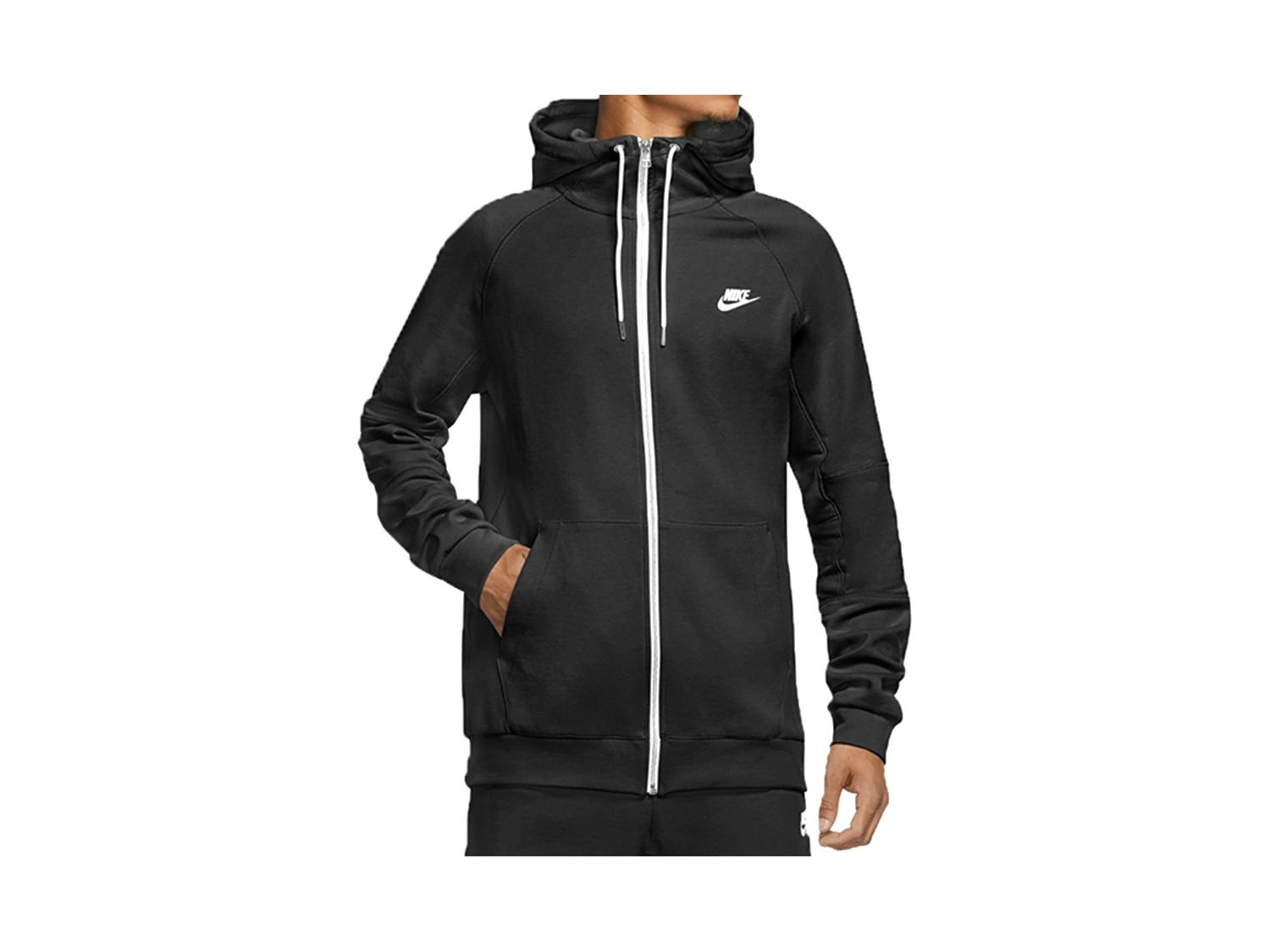 Nike Jackets Black Hooded
