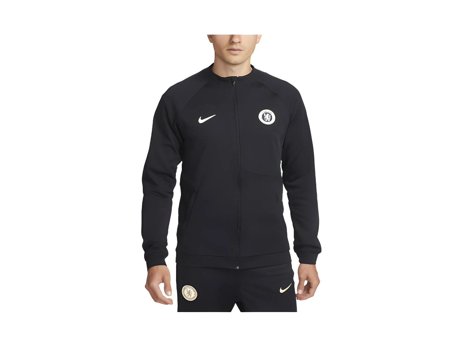 Nike Jackets Black Crew Neck Moderate