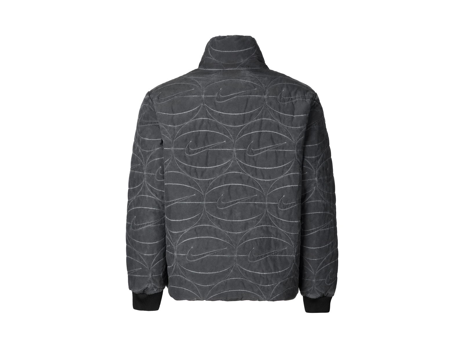 Nike Jackets Black Stand Collar Moderate