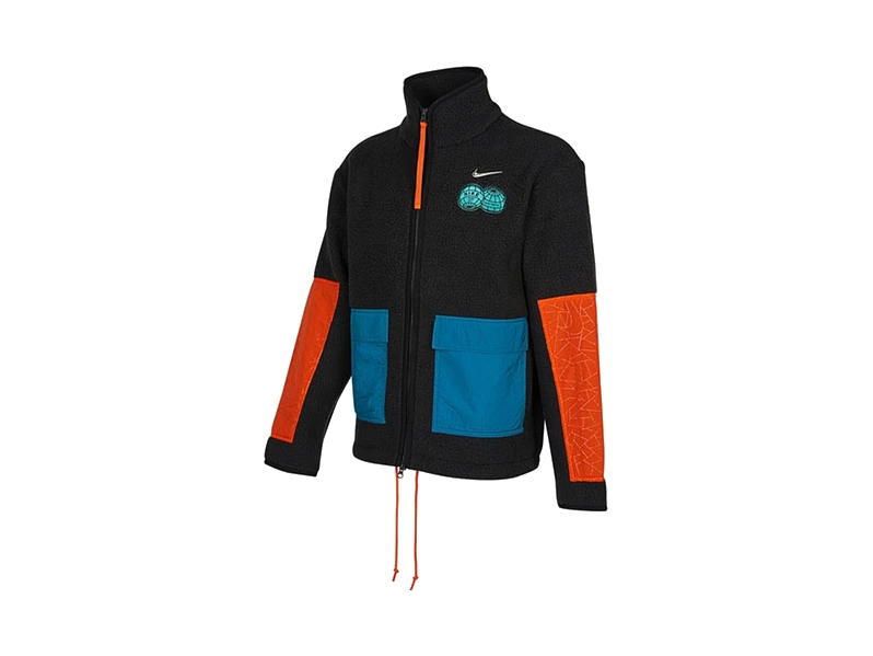 Nike CNY Color Block Logo Print Jacket