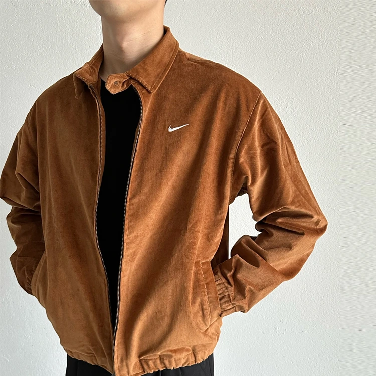 Nike Life Harrington Cord Jacket "Brown"