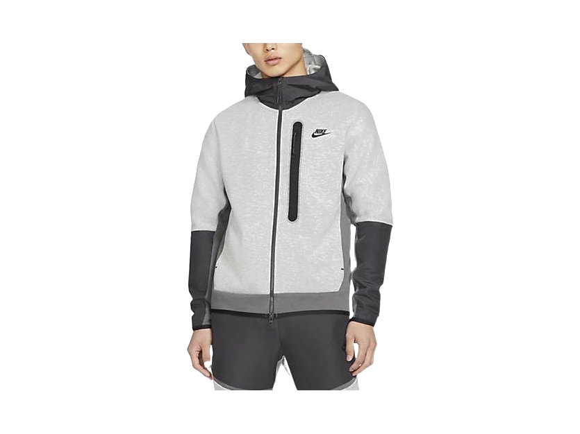 Nike Jackets Gray Hooded