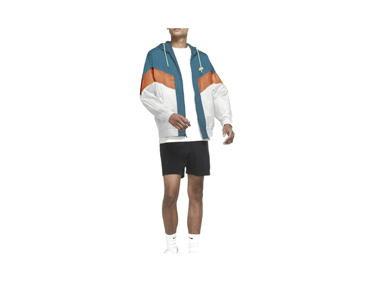 Nike Jackets Blue & White & Orange