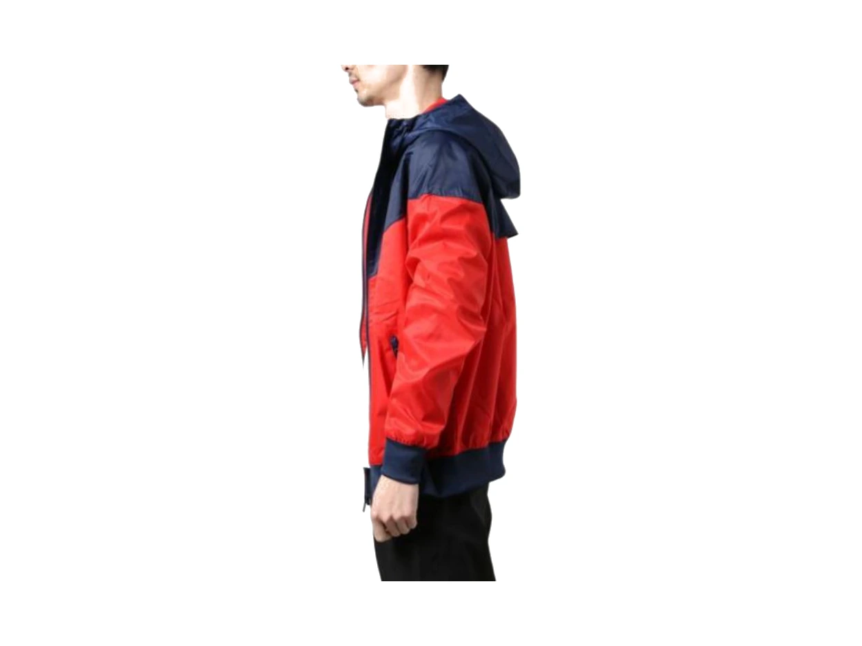 Nike Jackets Red Hooded (Non-detachable)