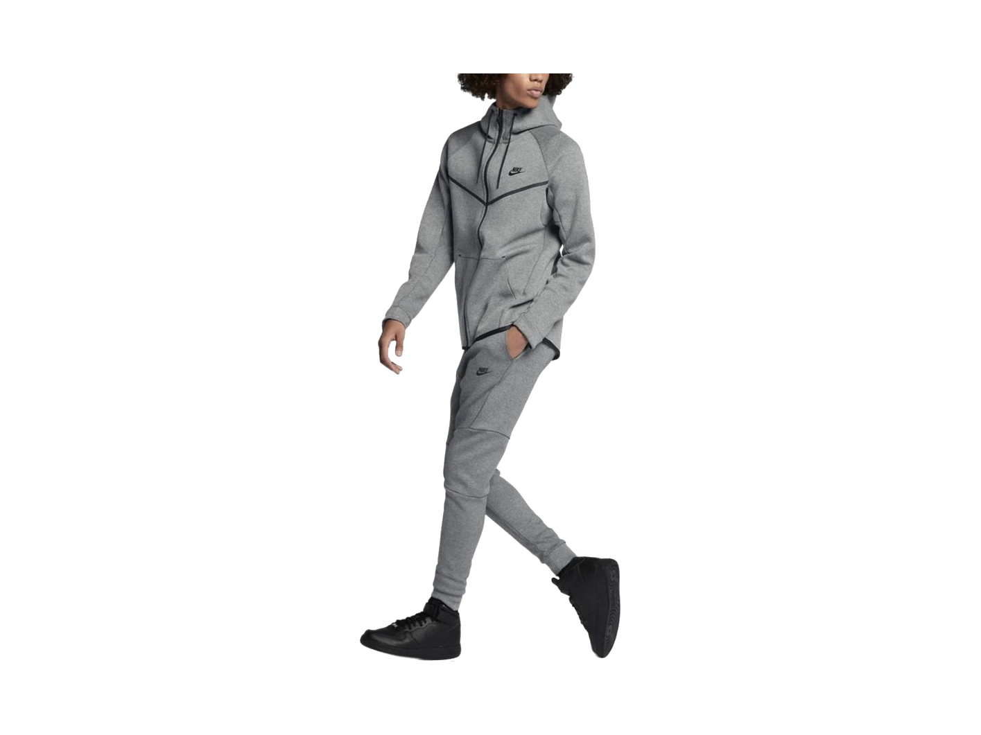 Nike Jackets Gray Hooded Moderate Other