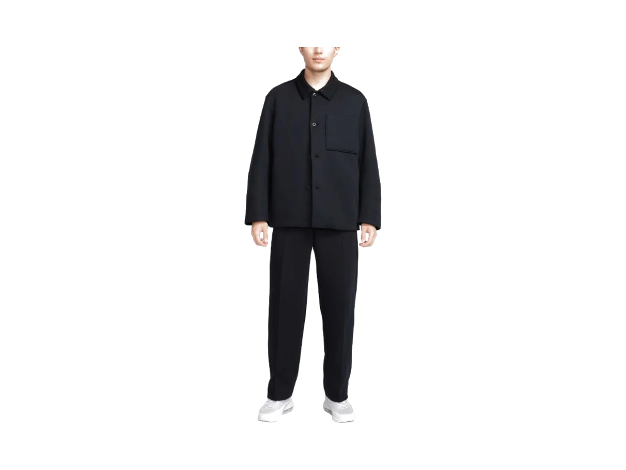 Nike Jackets Black Lapel Moderate Other