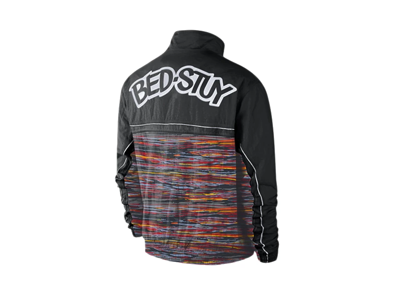 Nike Jackets Black Stand Collar Moderate
