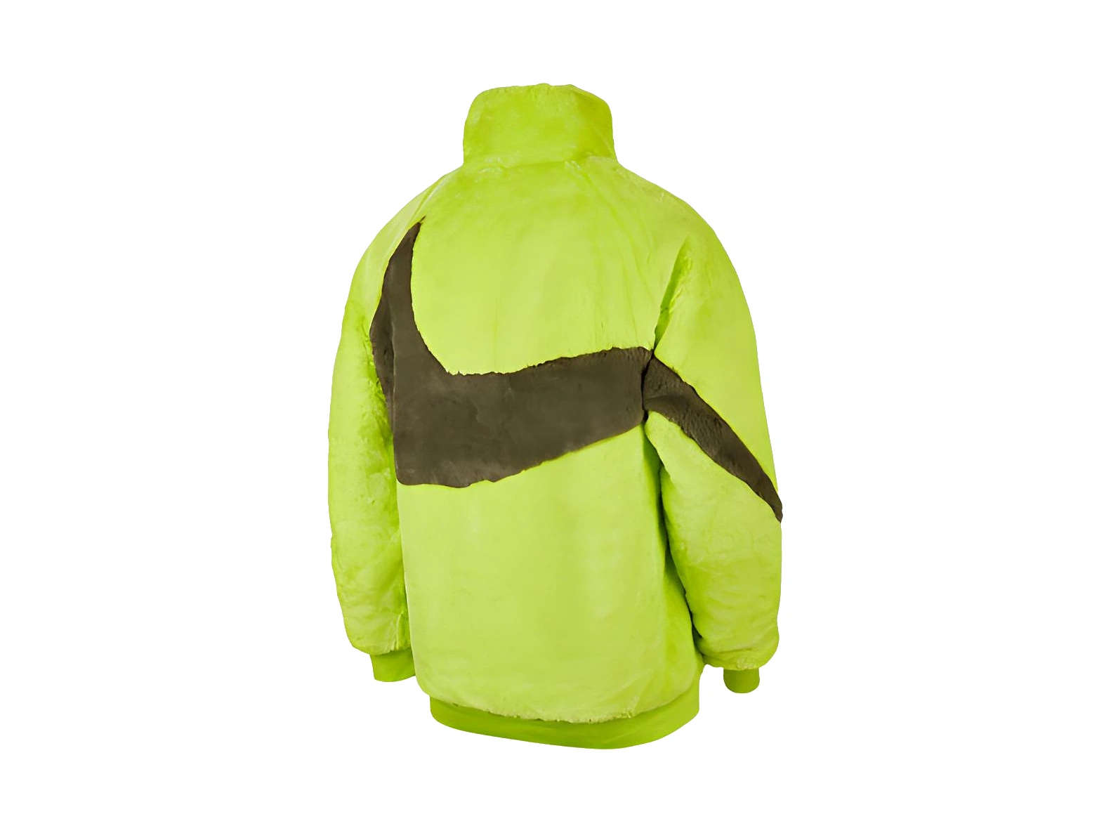 Nike Jackets Green Stand Collar Moderate