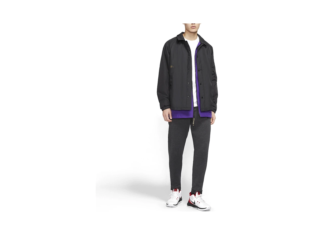 Nike Jackets Black Lapel Moderate Other