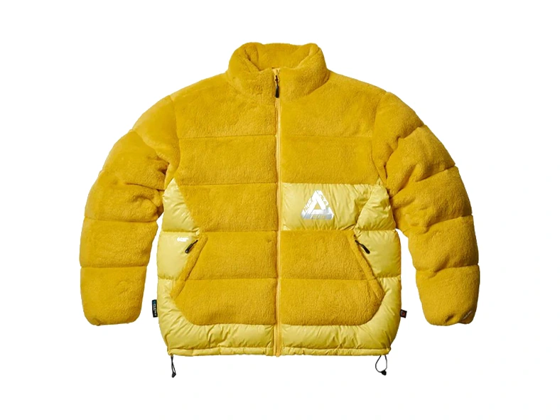 Palace Jackets Yellow Stand Collar