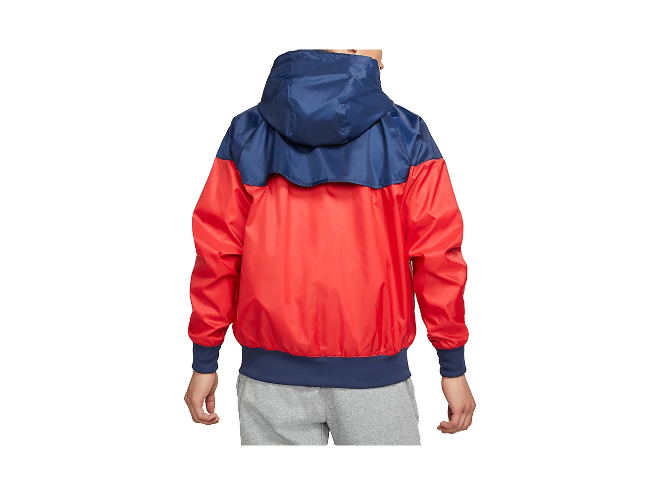 Nike Jackets Red Hooded (Non-detachable)