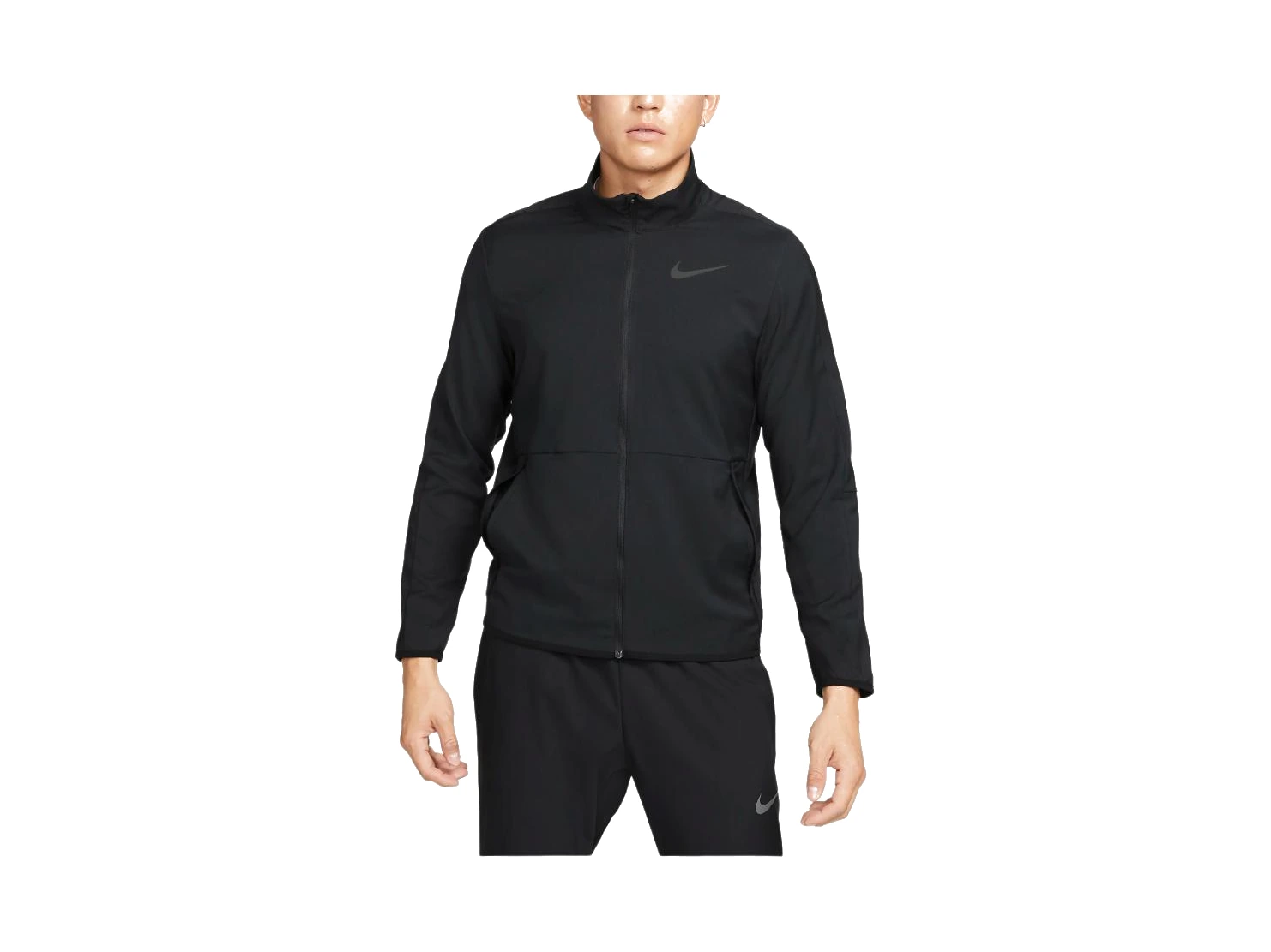 Nike Dri-FIT Woven Training Jacket Black