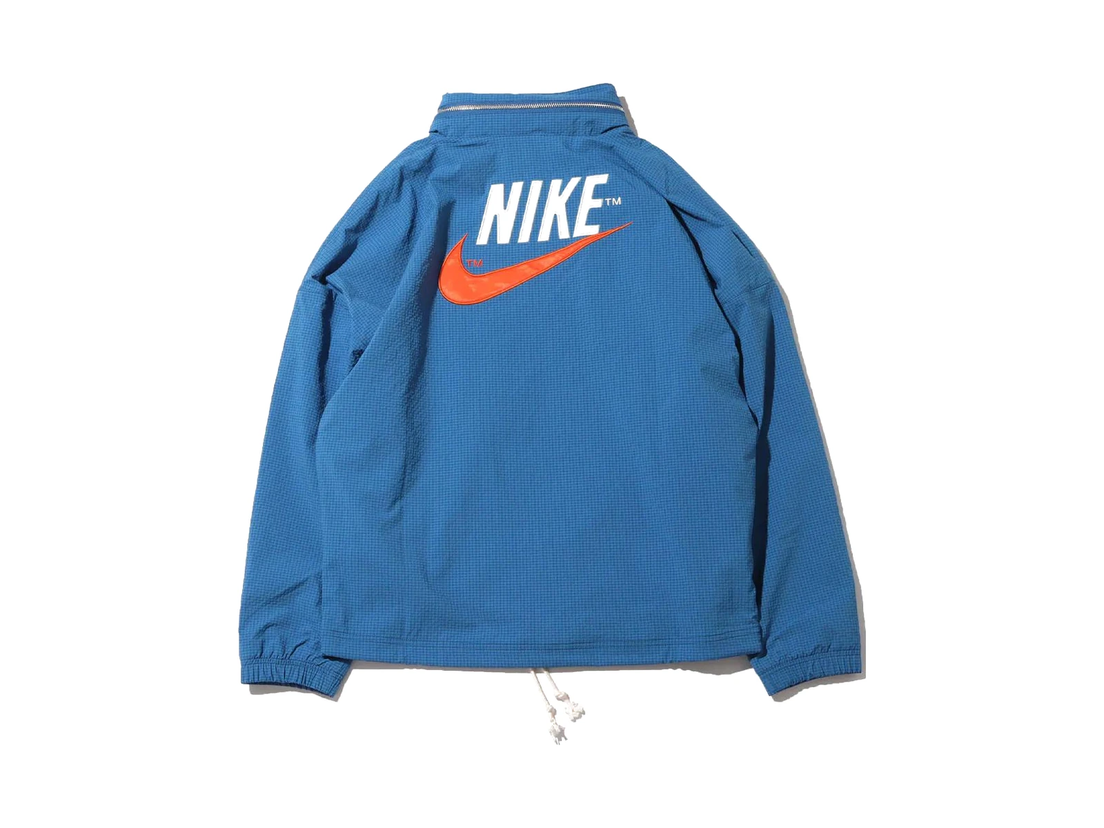 Nike Jackets Blue Stand Collar Moderate