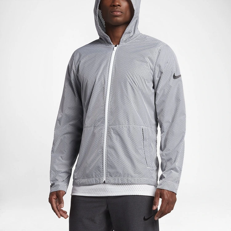 Nike Jackets Gray Hooded