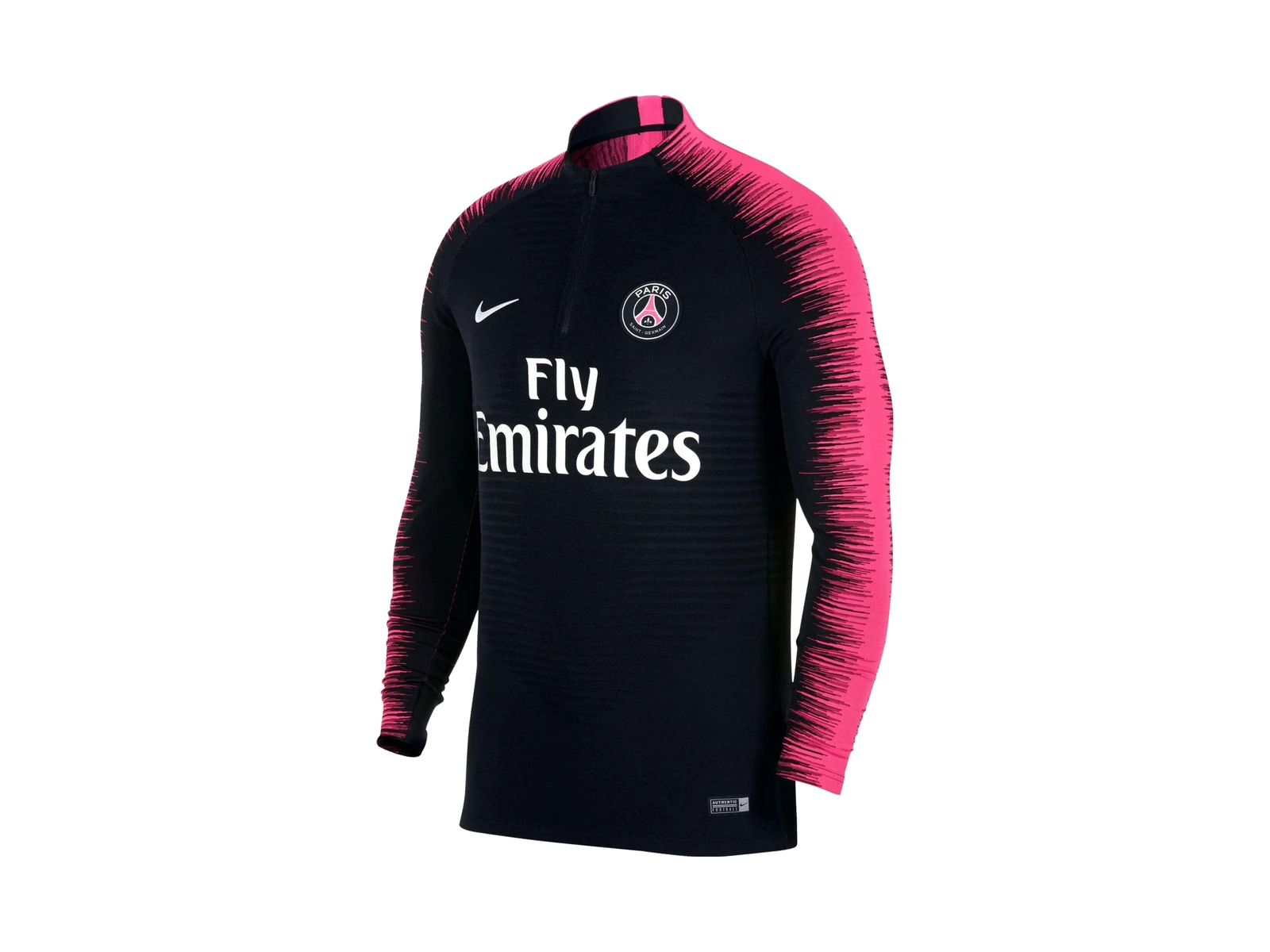 Nike Jackets Black Pink Stand Collar