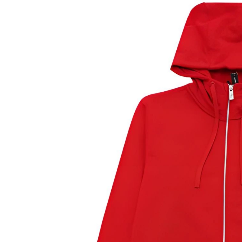 Nike Jackets Red Hooded (Non-detachable)