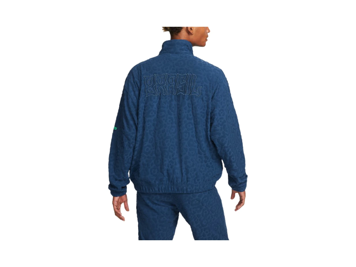 Nike Jackets Blue Stand Collar Moderate