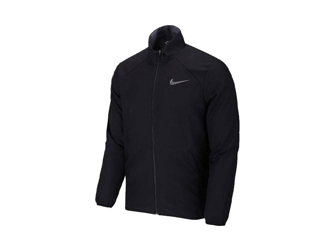 Nike Jackets Black Stand Collar Moderate