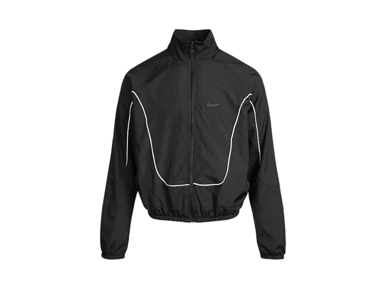 Nike Jackets Black Stand Collar Moderate