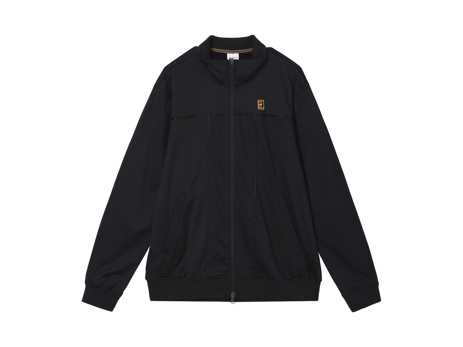 Nike Jackets Black Stand Collar Moderate